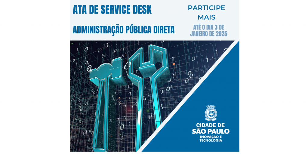 Participe Mais: ATA de Service Desk para Administração Pública Direta